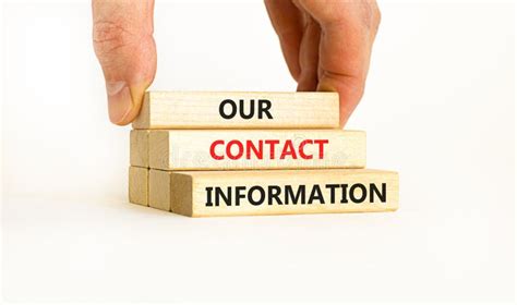 Our Contact Information .